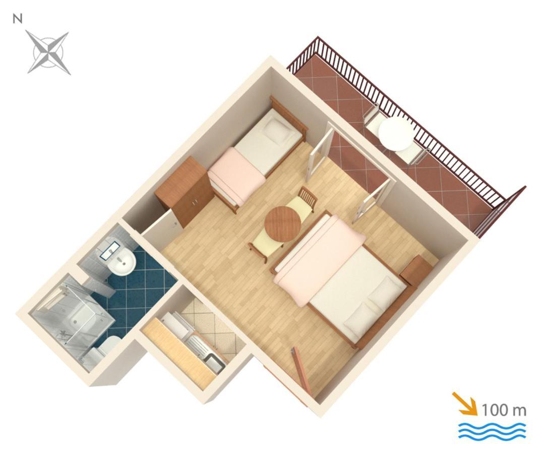 Apartments By The Sea Podaca, Makarska - 515 Екстериор снимка