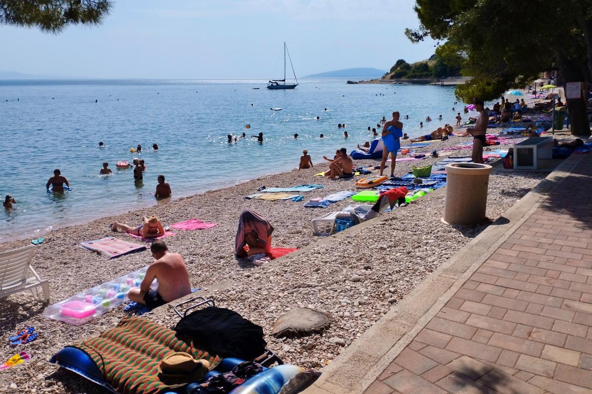 Apartments By The Sea Podaca, Makarska - 515 Екстериор снимка