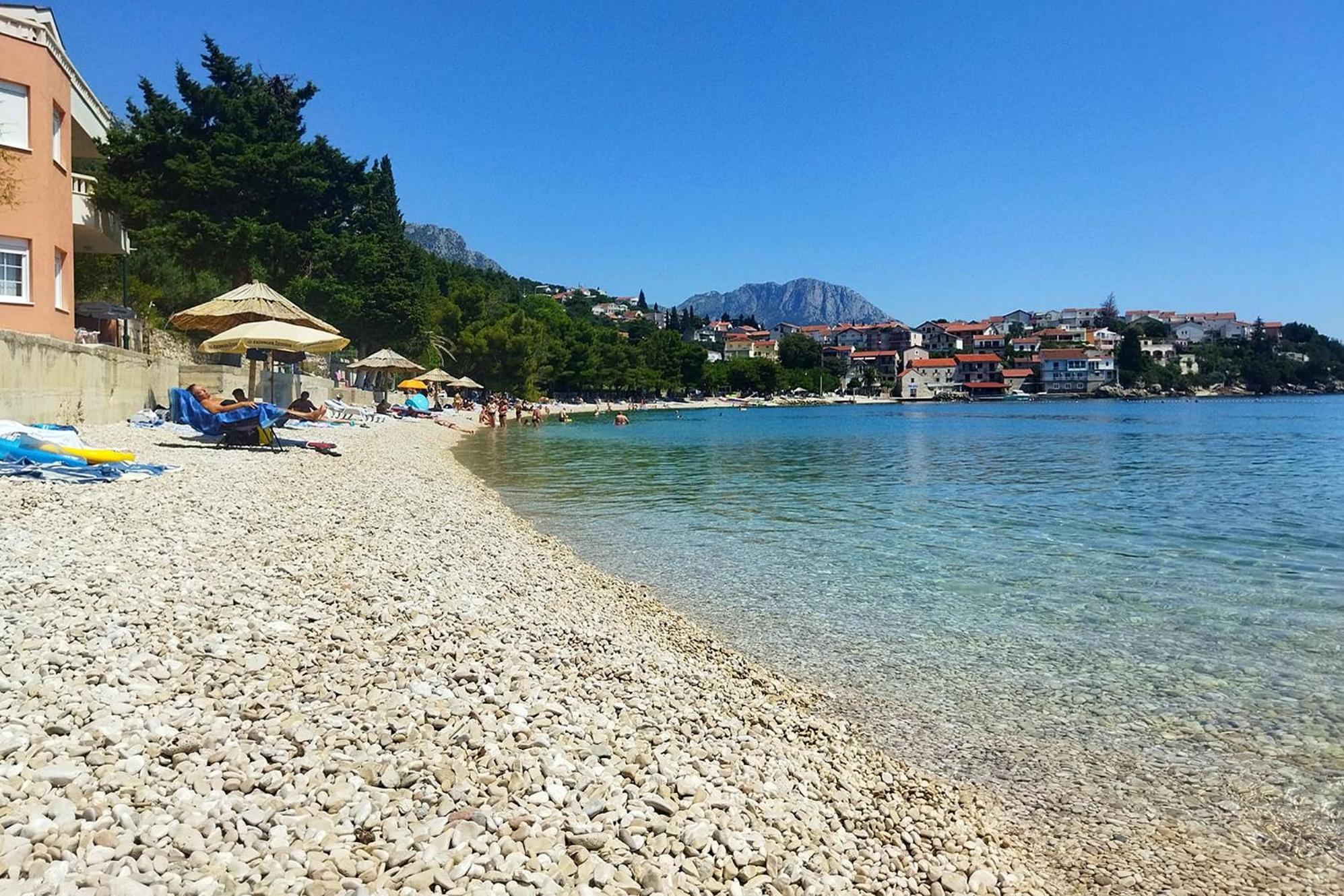 Apartments By The Sea Podaca, Makarska - 515 Екстериор снимка